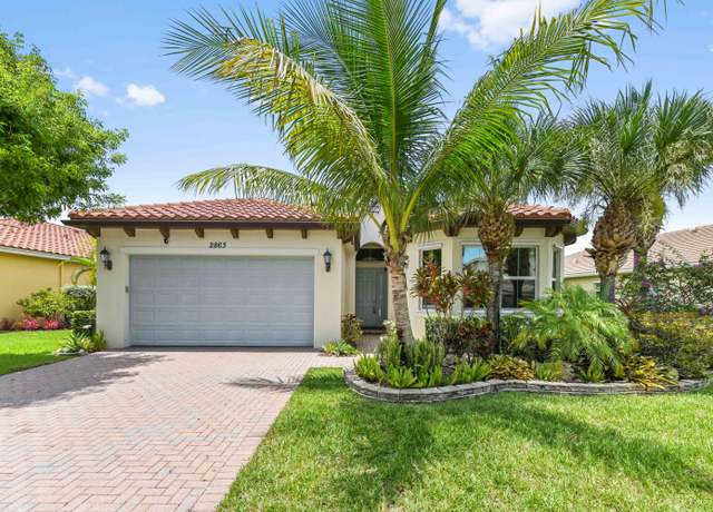 Property at 2863 Bellarosa Cir, Royal Palm Beach, FL 33411, 3 beds, 2.5 baths