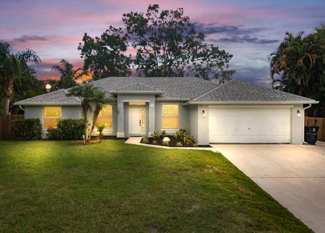 Property at 1955 SW Beauregard St, Port Saint Lucie, FL 34953, 4 beds, 3 baths