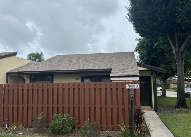 Property at 4988 Alder Dr Unit A, West Palm Beach, FL 33417, 2 beds, 1.5 baths