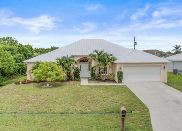 Property at 873 SW Kappa Ave, Port Saint Lucie, FL 34953, 4 beds, 3 baths