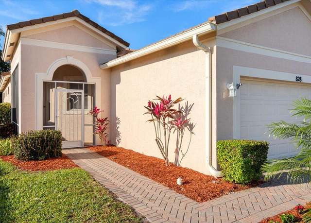 Property at 828 SW Rocky Bayou Ter, Port Saint Lucie, FL 34986, 2 beds, 2 baths