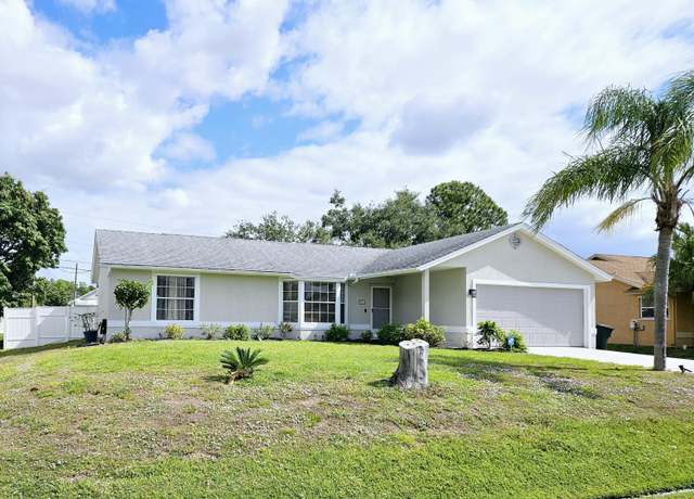 Property at 4490 NW Albion Ave, Port Saint Lucie, FL 34983, 3 beds, 2 baths