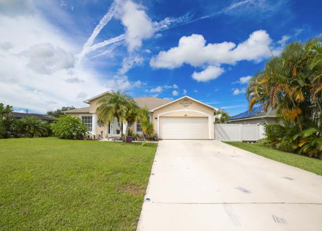 Property at 1481 SW Dow Ln, Port Saint Lucie, FL 34953, 3 beds, 2 baths