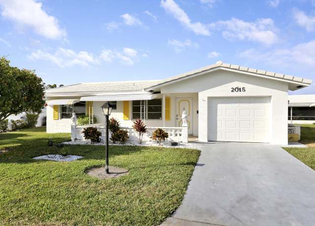 Property at 2015 Vastine Dr, Boynton Beach, FL 33426, 2 beds, 2 baths