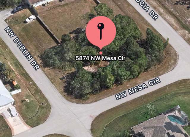 Property at 5874 NW Mesa Cir, Port Saint Lucie, FL 34986