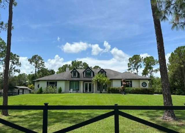 Property at 17270 72nd Rd N, Loxahatchee, FL 33470, 4 beds, 3 baths