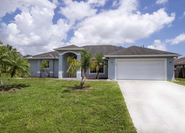 Property at 883 SW Mccall Rd, Port Saint Lucie, FL 34953, 4 beds, 2 baths