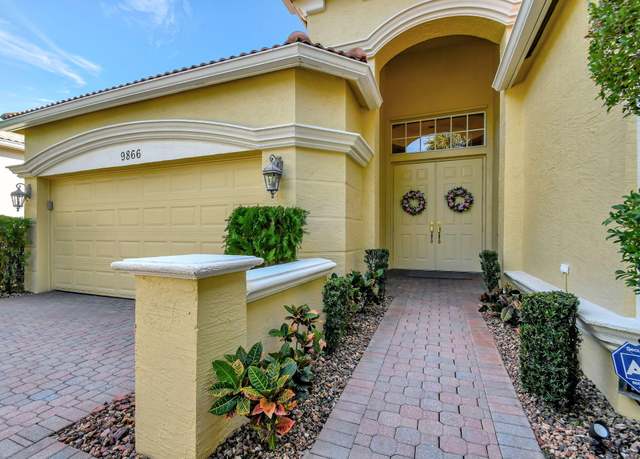 Property at 9866 Via Elegante, Wellington, FL 33411, 2 beds, 2.5 baths