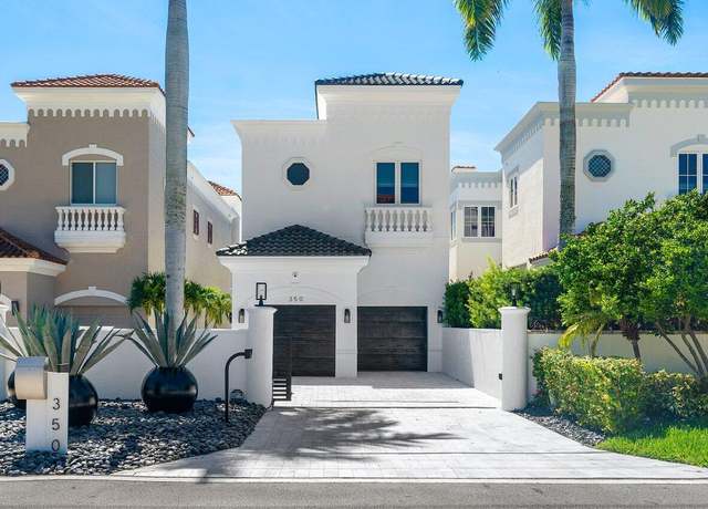 Property at 350 E Royal Palm Rd, Boca Raton, FL 33432, 3 beds, 3.5 baths