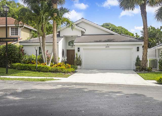 Property at 2895 N Clearbrook Cir, Delray Beach, FL 33445, 4 beds, 3 baths