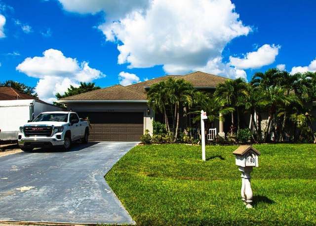 Property at 1640 SW Burlington St, Port Saint Lucie, FL 34984, 4 beds, 3 baths