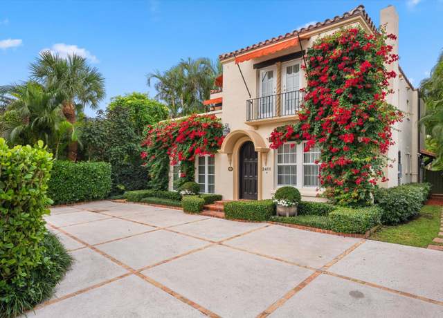 Property at 2411 Aravale Rd, West Palm Beach, FL 33401, 4 beds, 4.5 baths