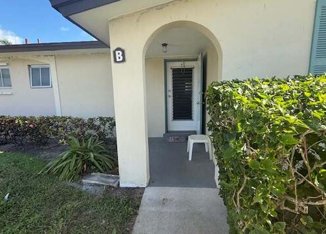 Property at 2966 Ashley Dr E Unit B, West Palm Beach, FL 33415, 1 bed, 1 bath