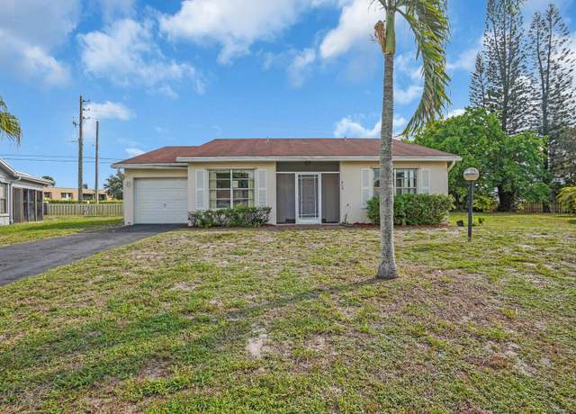 Property at 6113 Rainbow Cir, Greenacres, FL 33463, 2 beds, 2 baths