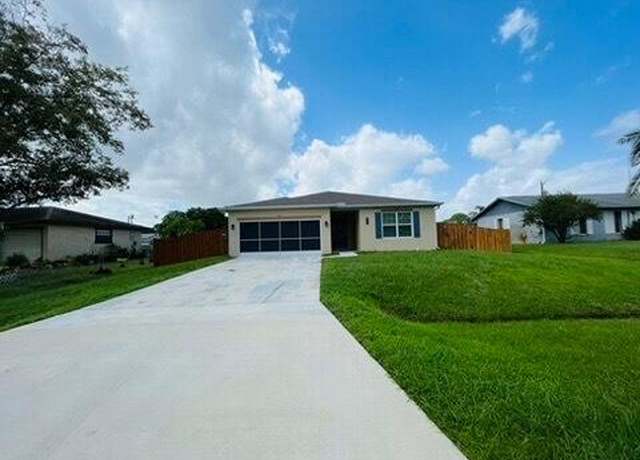 Property at 1222 SW Granadeer St, Port Saint Lucie, FL 34983, 4 beds, 2 baths