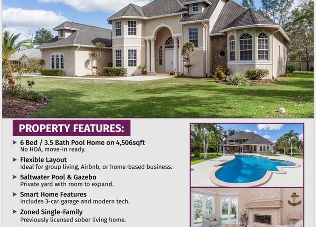 Property at 7200 NW 51st Ter, Coconut Creek, FL 33073, 6 beds, 3.5 baths