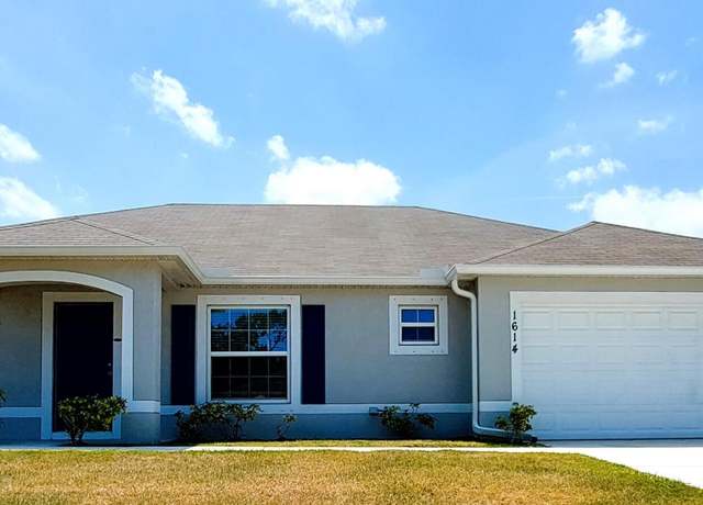 Property at 1614 SW Sylvester Ln, Port Saint Lucie, FL 34984, 4 beds, 2 baths