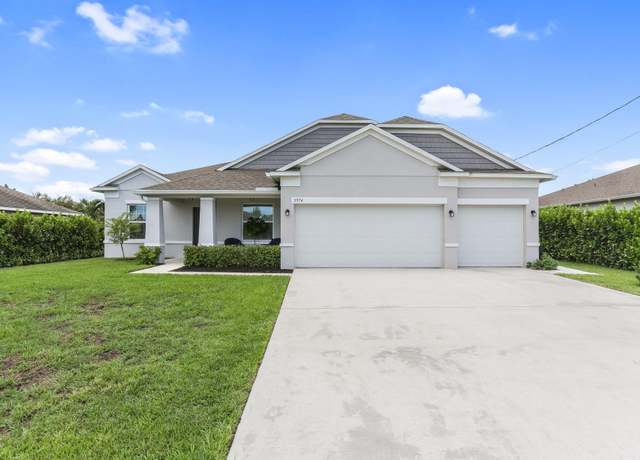 Property at 3974 SW Jarmer Rd, Port Saint Lucie, FL 34953, 4 beds, 3 baths