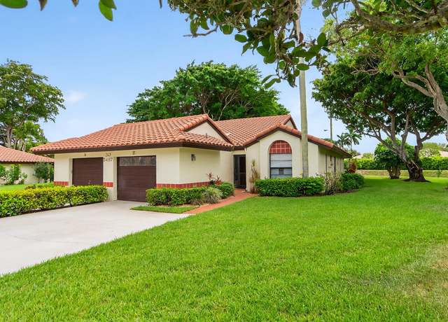 Property at 5487 Palm Springs Ln Unit B, Boynton Beach, FL 33437, 3 beds, 2 baths
