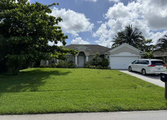 Property at 2419 SW Sansom Ln, Port Saint Lucie, FL 34953, 4 beds, 2 baths