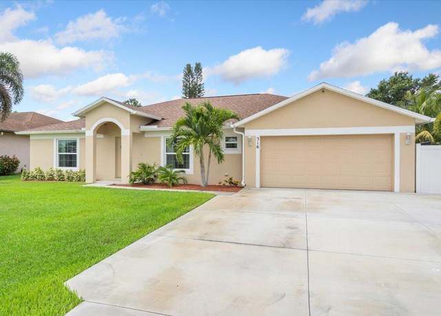 Property at 516 SW Crawfish Dr, Port Saint Lucie, FL 34953, 3 beds, 2 baths