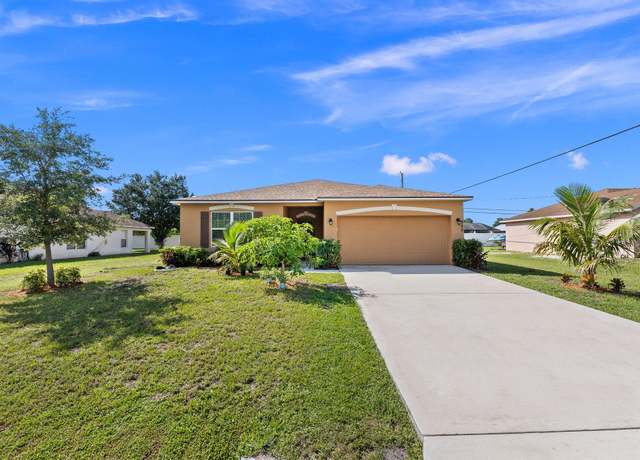 Property at 950 SW Longfellow Rd, Port Saint Lucie, FL 34953, 4 beds, 2 baths