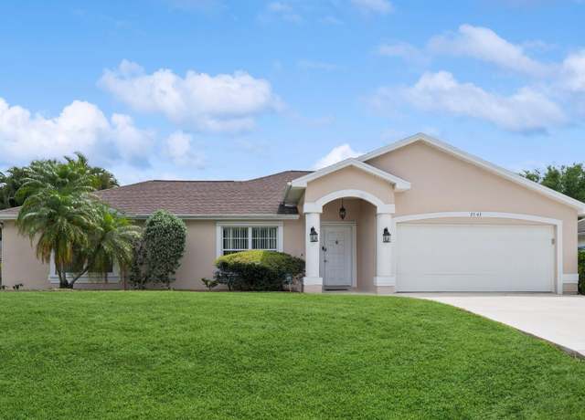 Property at 2543 SW Deckard St, Port Saint Lucie, FL 34953, 3 beds, 2 baths