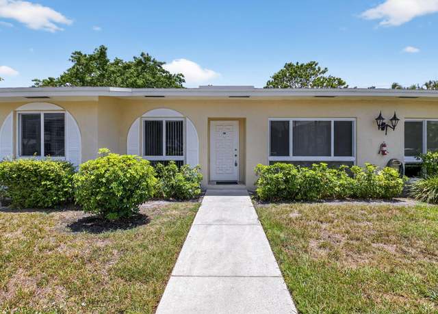 Property at 13984 Via Flora Unit B, Delray Beach, FL 33484, 2 beds, 1.5 baths