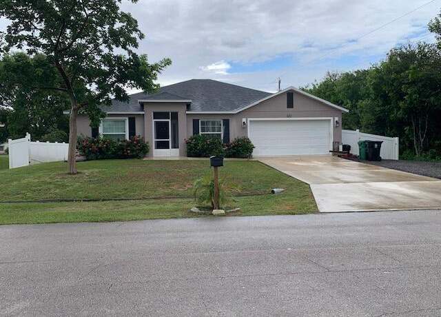 Property at 681 SW Addie St, Port Saint Lucie, FL 34983, 4 beds, 2 baths