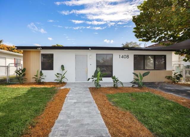 Property at 1408 NW 24 Ter, Fort Lauderdale, FL 33311, 3 beds, 1 bath