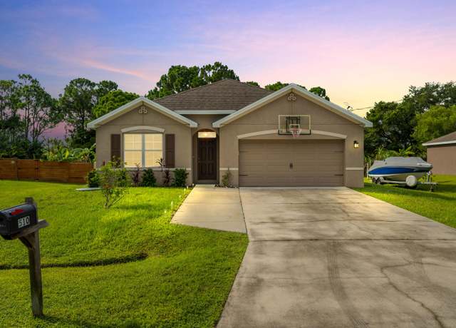 Property at 510 SW Natalie Ter, Port Saint Lucie, FL 34953, 4 beds, 2 baths
