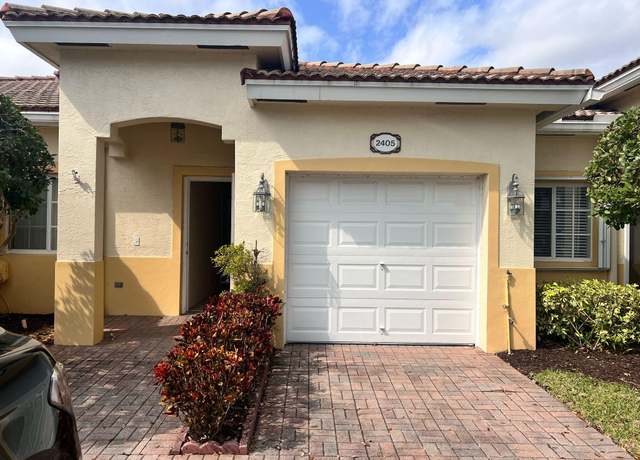 Property at 2405 Windjammer Way, West Palm Beach, FL 33411, 2 beds, 2 baths