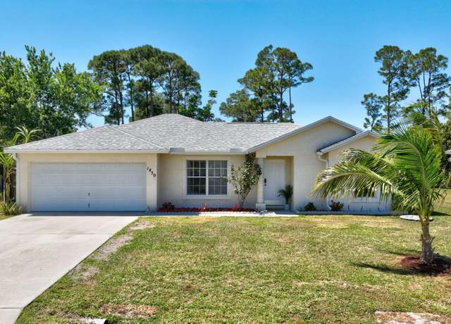 Property at 1450 SE Manth Ln, Port Saint Lucie, FL 34983, 3 beds, 2 baths