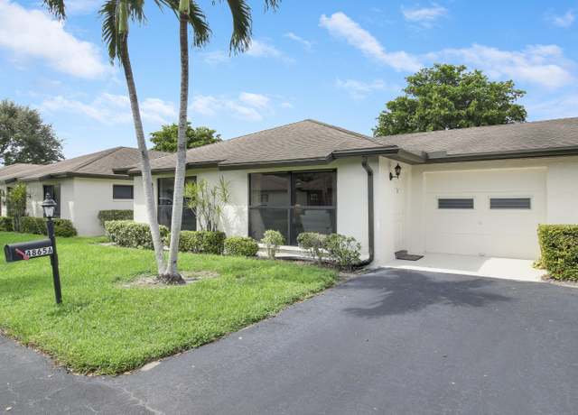 Property at 4865 S Equestrian Rd S Unit A, Boynton Beach, FL 33436, 2 beds, 2 baths