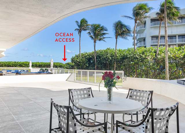 Property at 3300 S Ocean Blvd Unit 101 S, Palm Beach, FL 33480, 2 beds, 2 baths