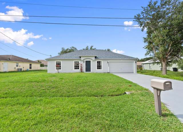 Property at 1552 SW Neponset Rd, Port Saint Lucie, FL 34953, 4 beds, 2 baths