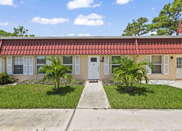 Property at 647 Marlboro Oval, Lake Worth, FL 33467, 2 beds, 2 baths