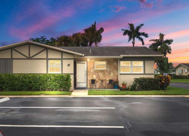 Property at 2547 W Emory Dr W Unit H, West Palm Beach, FL 33415, 2 beds, 1 bath