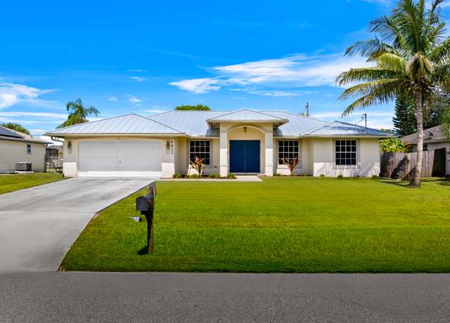 Property at 4633 SW Ulster St, Port Saint Lucie, FL 34953, 4 beds, 2 baths