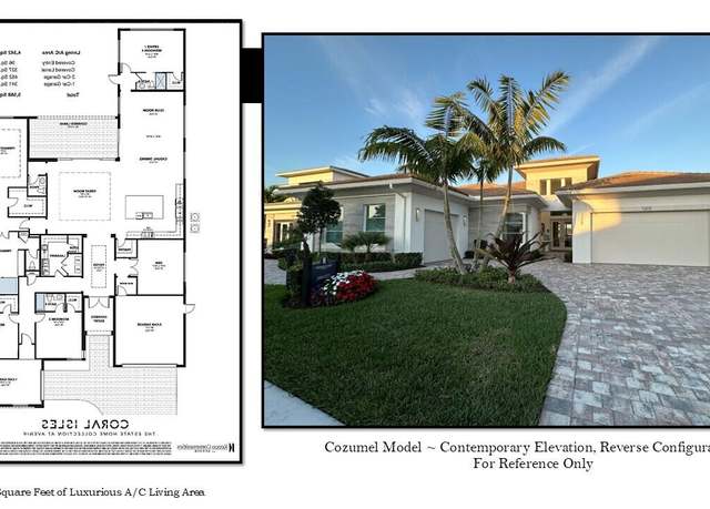 Property at 9164 Coral Isles Cir Unit {Lot 17}, Palm Beach Gardens, FL 33412, 4 beds, 4.5 baths