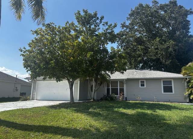 Property at 1433 SW San Esteban Ave, Port Saint Lucie, FL 34953, 3 beds, 2 baths