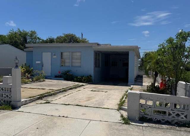 Property at 1249 W 7th St, Riviera Beach, FL 33404, 3 beds, 2 baths