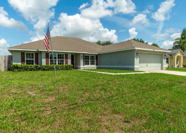 Property at 517 SW Cherryhill Rd, Port Saint Lucie, FL 34953, 4 beds, 2 baths