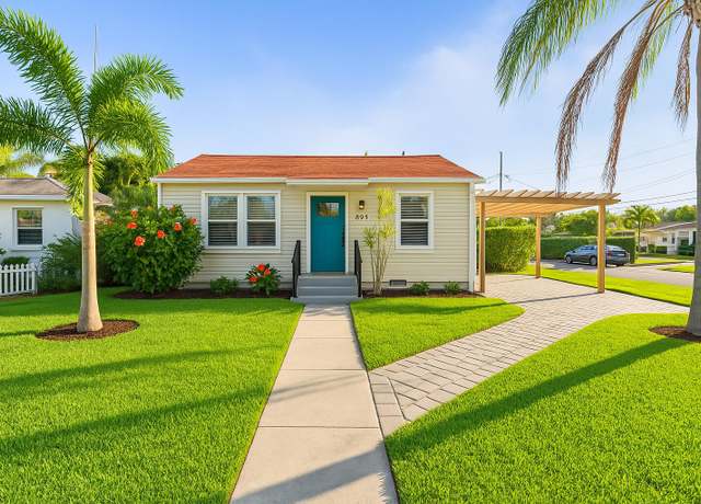 Property at 832 Lytle St, West Palm Beach, FL 33405, 2 beds, 1 bath
