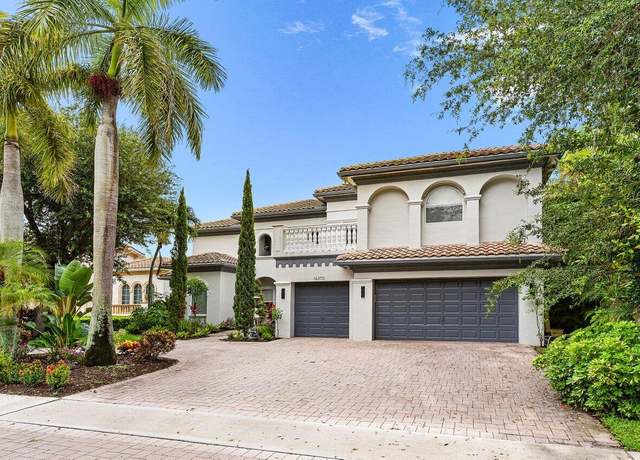 Property at 16370 Via Fontana, Delray Beach, FL 33484, 6 beds, 6.5 baths