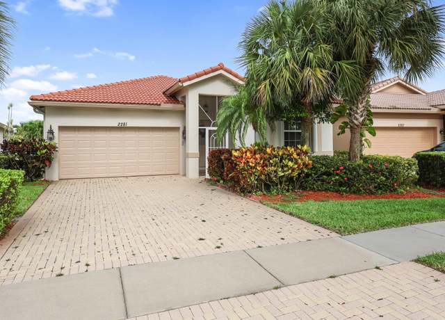 Property at 2281 Egret Cove Dr, West Palm Beach, FL 33411, 3 beds, 2 baths