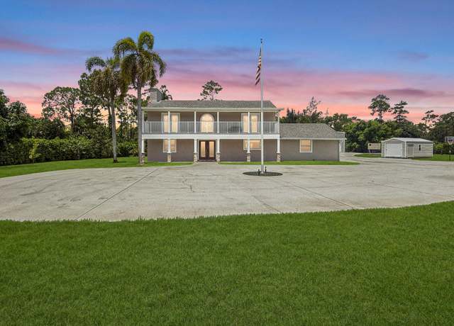 Property at 2511 F Rd, Loxahatchee Groves, FL 33470, 4 beds, 3.5 baths
