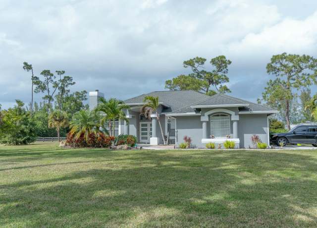 Property at 14279 43rd Rd N, Loxahatchee Groves, FL 33470, 4 beds, 3 baths