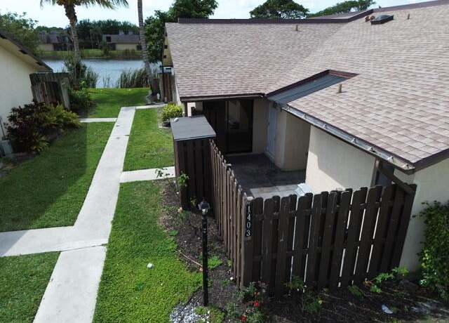 Property at 1403 Waterview Cir, Palm Springs, FL 33461, 2 beds, 2 baths