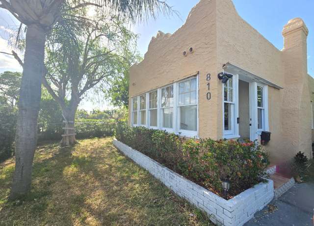 Property at 810 Mcintosh St, West Palm Beach, FL 33405, 3 beds, 2 baths